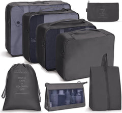 8-Piece Travel Packing Cubes