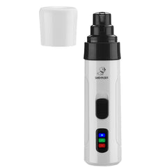USB Rechargeable Pet Nail Polisher – Electric Nail Grinder for Cats & Dogs