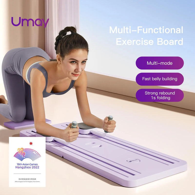 Multifunctional Ab Exercise Board, Home Pilates Reformer for Abdominal and Core Strength Training