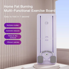 Multifunctional Ab Exercise Board, Home Pilates Reformer for Abdominal and Core Strength Training