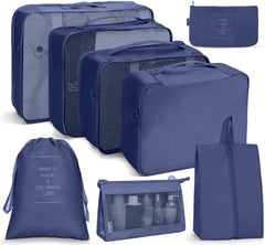 8-Piece Travel Packing Cubes